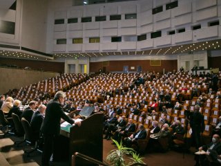 Общее собрание РАН, декабрь 2021 г. Фото: Николай Малахин, Елена Либрик, Андрей Луфт / Научная Россия