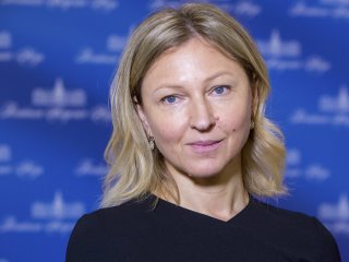 Светлана Фортова на Общем собрании членов РАН