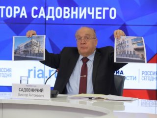 Пресс-конференция ректора МГУ Виктора…