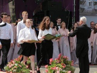 День выпускника в Московском государственном университете. Фото: Ольга Мерзлякова / «Научная Россия»