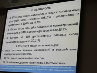 Конференция «Психическое здоровье человека и общества...». МГУ, 30.10.2017