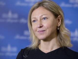 Светлана Фортова на Общем собрании членов РАН