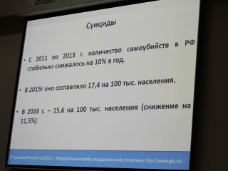 Конференция «Психическое здоровье человека и общества...». МГУ, 30.10.2017