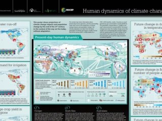 Карта климатических изменений прогнозирует будущее человечества