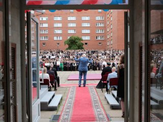 День знаний в СПбГУП. Фото: Ольга Мерзлякова / «Научная Россия»