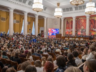 День открытых дверей в МГУ. Источник: Фукалова / Пресс-служба МГУ