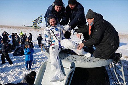 Выпускник МГУ учёный-космонавт Сергей Рязанский вернулся с МКС