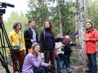 Студенческий тур «Научной России» в КарНЦ РАН. Фото: Ольга Мерзлякова / «Научная Россия»