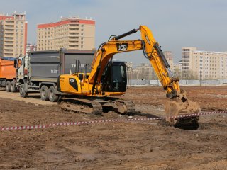 В Научной долине МГУ началось строительство кластера «Инжиниринг». Фото: Ольга Мерзлякова / «Научная Россия»