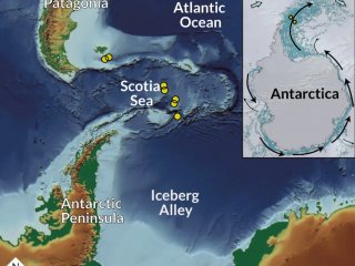 Айсберги Антарктиды говорят о прошлом и будущем