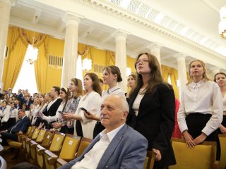 День знаний в МГУ им. М.В. Ломоносова. Автор фото: Елена Либрик / «Научная Россия»