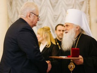 Вручение Макариевских премий. Фото: Андрей Луфт / «Научная Россия»