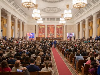 День открытых дверей в МГУ. Источник: Фукалова / Пресс-служба МГУ