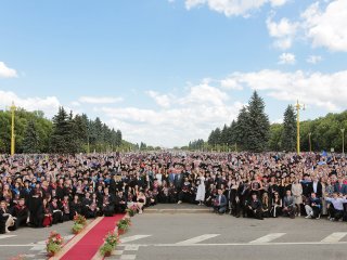 День выпускника в Московском государственном университете. Фото: Ольга Мерзлякова / «Научная Россия»