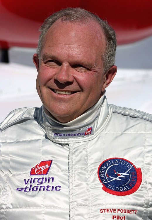 Steve Fossett. Photographer: Mary Frances Howard