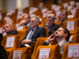 Общее собрание РАН. 15.12.21. Фото: Николай Малахин, Андрей Луфт / Научная Россия