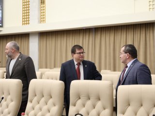 Заседание Межведомственного координационного совета РАН по исследованиям в области агропромышленного производства и комплексного развития сельских территорий. Фото: Елена Либрик / «Научная Россия»