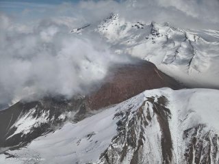 Новый лавовый купол. Автор И. Нуждаев. Геопортал ИВиС ДВО РАН