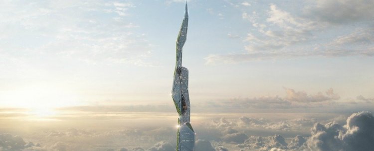 Напечатанный на 3D-принтере небоскреб высотой 5 км будет поглощать смог