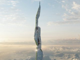 Напечатанный на 3D-принтере небоскреб высотой 5 км будет поглощать смог