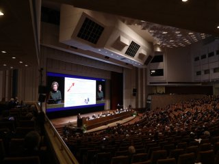 Фоторепортаж первого дня Общего собрания РАН - декабрь 2021