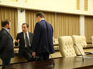 Общее собрание профессоров РАН 16 марта 2022. Фото: Николай Малахин, Андрей Луфт, Елена Либрик, Ольга Мерзлякова / Научная Россия