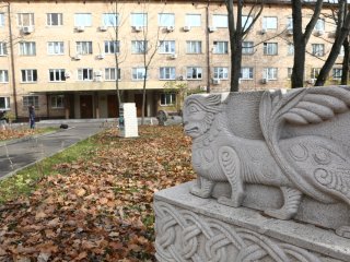 В Институте археологии РАН. Фото Ольги Мерзляковой, «Научная Россия».