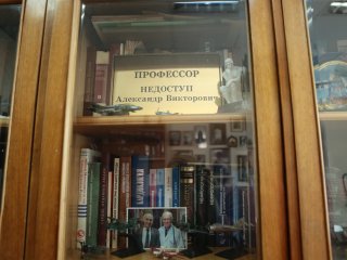 В кабинете профессора кафедры факультетской терапии  № 1 Александра Викторовича Недоступа. Фото: Ольга Мерзлякова / «Научная Россия»