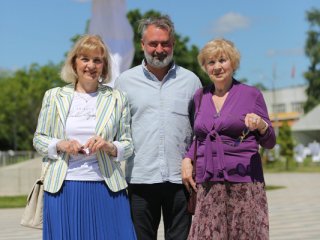 Открытие скульптуры "Сингулярность" в Черноголовке. Фото: Ольга Мерзлякова