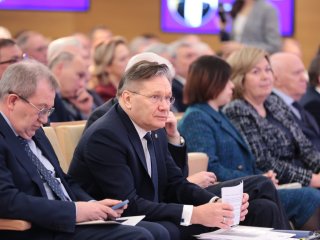 Совместное заседание руководителей «Росатома», Курчатовского института и РАН прошло в Москве 11 февраля. Фото: Ольга Мерзлякова / «Научная Россия»