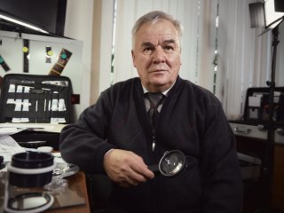 Игорь Сергеевич Еникеев, заведующий криминалистической лабораторией РосНОУ. Фото Елены Либрик / Научная Россия