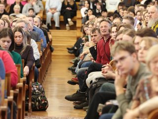 Общеуниверситетский день открытых дверей в МГУ. Фото: Ольга Мерзлякова / «Научная Россия»