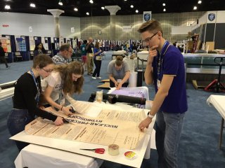 Нижегородская команда конкурса РОСТ-ISEF. Лос-Анжелес, май 2017