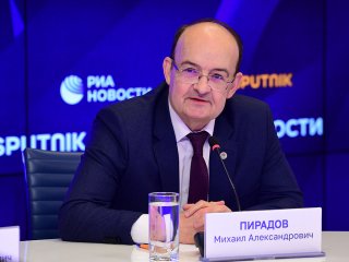 Академик РАН Михаил Пирадов. Фото: Нина Зотина / пресс-центр МИА «Россия сегодня»