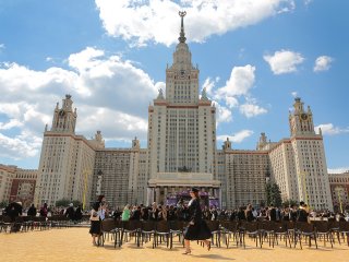 День выпускника в Московском государственном университете. Фото: Ольга Мерзлякова / «Научная Россия»