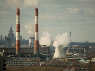 Загрязнение Москвы аэрозолями постепенно снижается