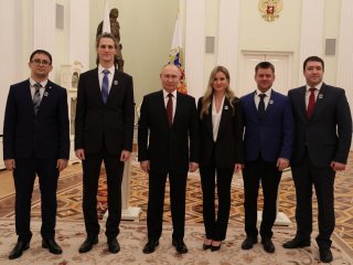 08.02.23. Вручение премий Президента в области науки и инноваций для молодых ученых. Владимир Смирнов /ТАСС