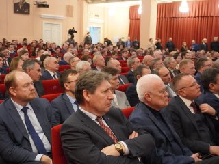 Торжественное заседание РАН, Росатома и Курчатовского института в Доме ученых им. ак. А.П. Александрова. Фото: Анастасия Жукова / «Научная Россия»