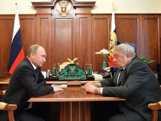 Президент РФ Владимир Путин встретился с президентом РАН Владимиром Фортовым