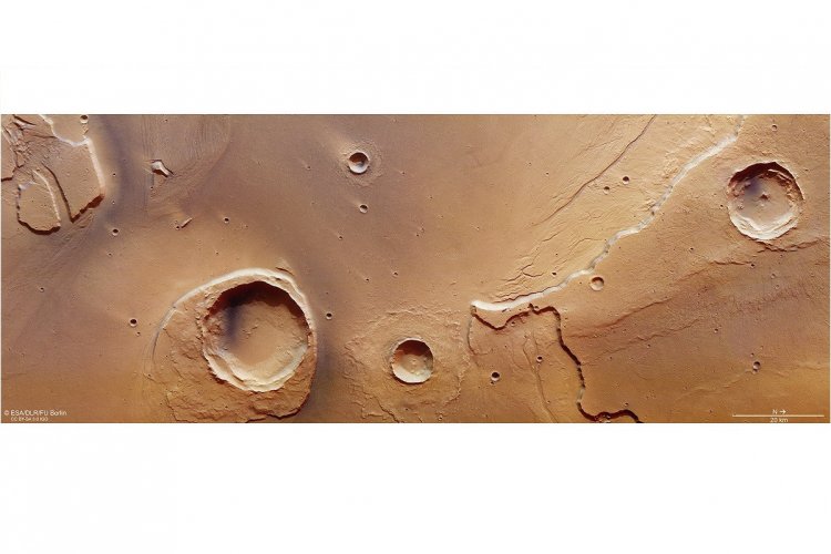 Mars Express сфотографировал следы крупного наводнения на Марсе