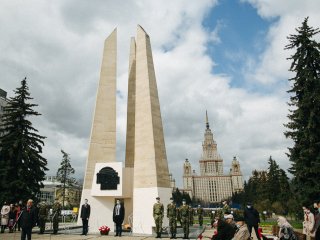 В МГУ почтили память погибших в Великой Отечественной войне…