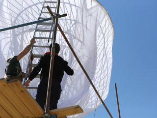 Открытие скульптуры "Сингулярность" в Черноголовке. Фото: Ольга Мерзлякова