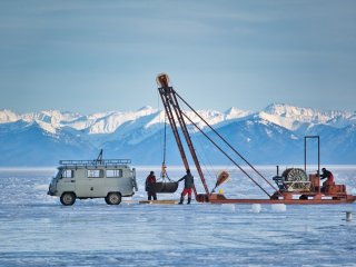 Baikal-GVD. Фото Баира Шайбонова