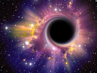 Необычная черная дыра становится супержидкой