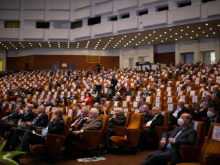 Фоторепортаж первого дня Общего собрания РАН - декабрь 2021