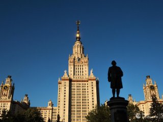 Двойной день рождения Московского университета. Источник: Рамиль Ситдиков / РИА Новости