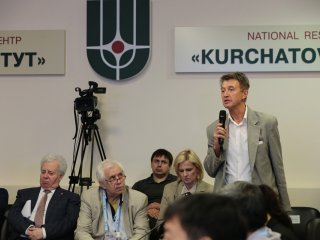 Форум глав академий наук стран БРИКС продолжился в НИЦ «Курчатовский институт» 30 мая 2024 г. Фото: Ольга Мерзлякова / «Научная Россия»