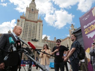 День выпускника в Московском государственном университете. Фото: Ольга Мерзлякова / «Научная Россия»