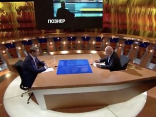 1 канал. Программа Познер. Гость министр М.А.Мурашко. О доверии и недоверии. Источник изображения: стоп-кадр программы "Познер" / Первый канал