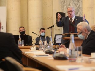 Заседание президиума РАН 13.01.2021 – прямая трансляция! Фото: Николай Малахин / Научная Россия